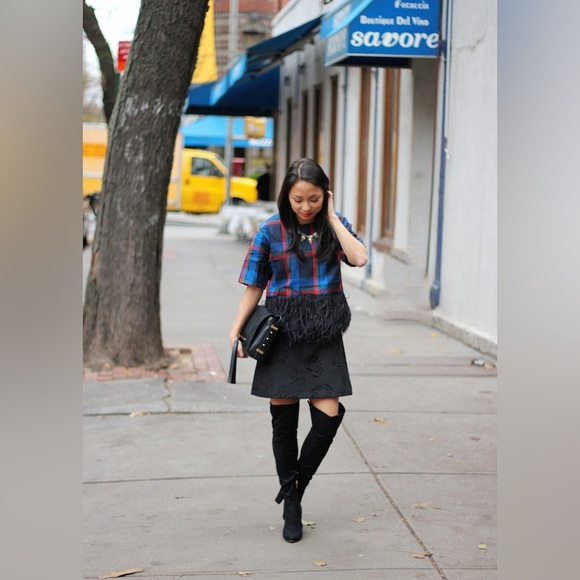 Endless Rose Feather‎ Hem Top M - Picture 2 of 7